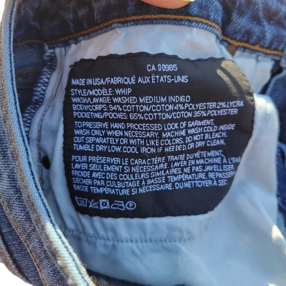 Denim X Alexander Wang Whip Skinny Jeans in Medium Indigo - Picture 6 of 11